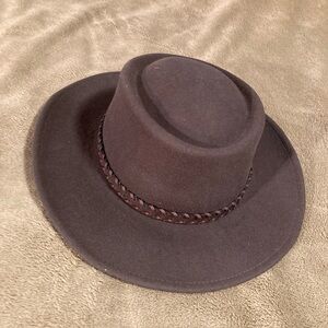 NWOT Vintage Broner 100% Wool Fedora Size L
